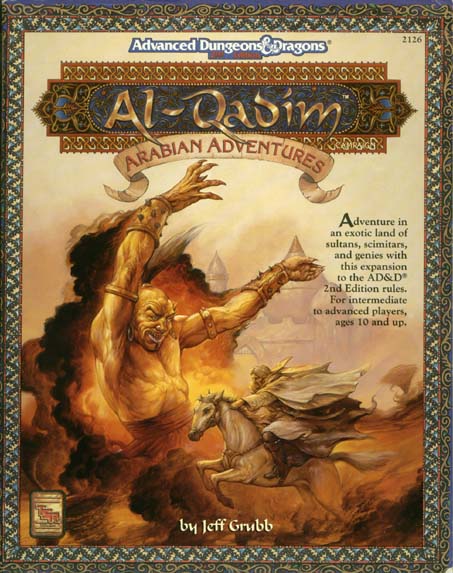 TSR Dungeons & Dragons Archive: Al-Qadim: Arabian Adventures