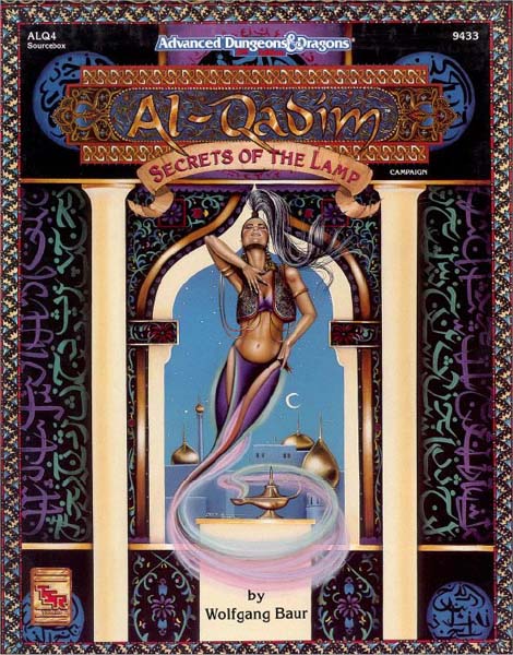 TSR Dungeons & Dragons Archive: Al-Qadim: ALQ4 Secrets of the Lamp