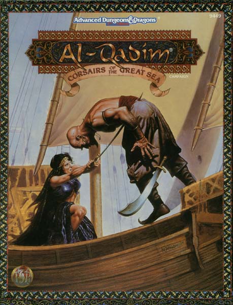 TSR Dungeons & Dragons Archive: Al-Qadim: Corsairs of the Great Sea