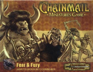 TSR Dungeons & Dragons Archive: Chainmail: Fear & Fury: Ahmut's Legion Set 2 Combo Box