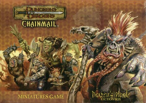 TSR Dungeons & Dragons Archive: Chainmail: Drazen's Horde Faction Box