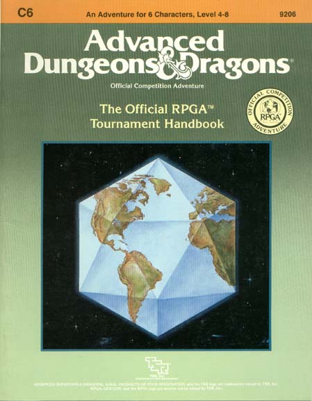 Advanced Dungeons & Dragons Archive: The Official RPGA Tournament Handbook