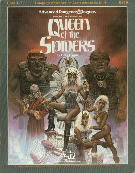 Advanced Dungeons & Dragons Archive: Queen of the Spiders