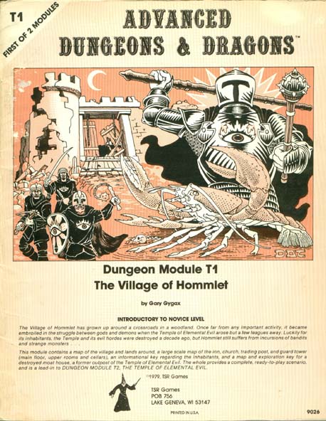 Advanced Dungeons & Dragons Archive: The Village of Hommlet