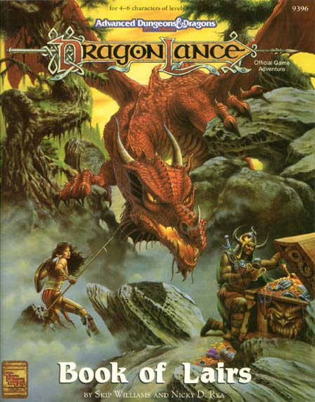 TSR Dungeons & Dragons Archive: DragonLance: Book of Lairs