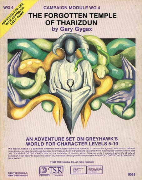 Advanced Dungeons & Dragons Archive: Greyhawk: The Forgotten Temple of Tharizdun
