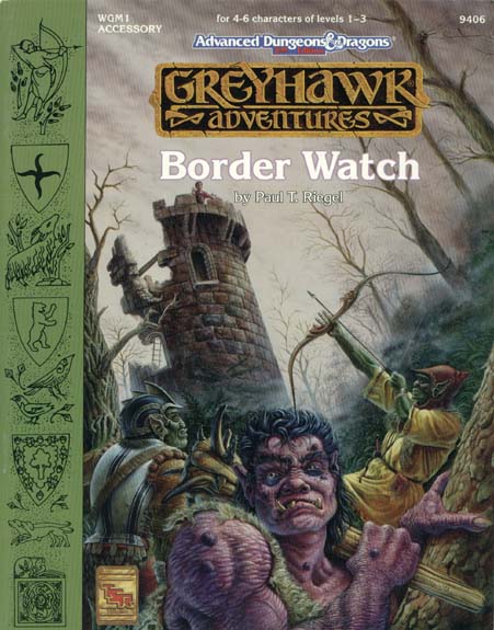 Advanced Dungeons & Dragons Archive: Greyhawk: Border Watch