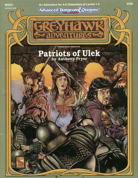 Advanced Dungeons & Dragons Archive: Greyhawk: Patriots of Ulek