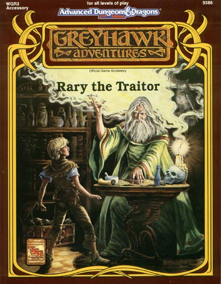 Advanced Dungeons & Dragons Archive: Greyhawk: Rary the Traitor