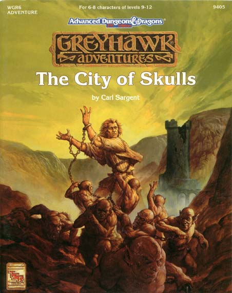 Advanced Dungeons & Dragons Archive: Greyhawk: The City of Skulls