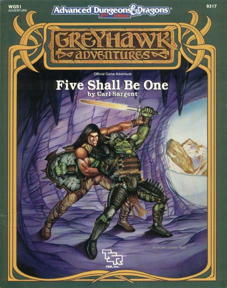 Advanced Dungeons & Dragons Archive: Greyhawk: Five Shall Be One