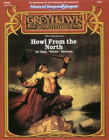 Advanced Dungeons & Dragons Archive: Greyhawk: Howl From the North