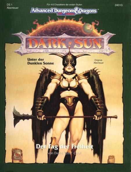 TSR D&D/AD&D Fantasy-Rollenspiele Archive: DS1 Der Tag der Freiheit