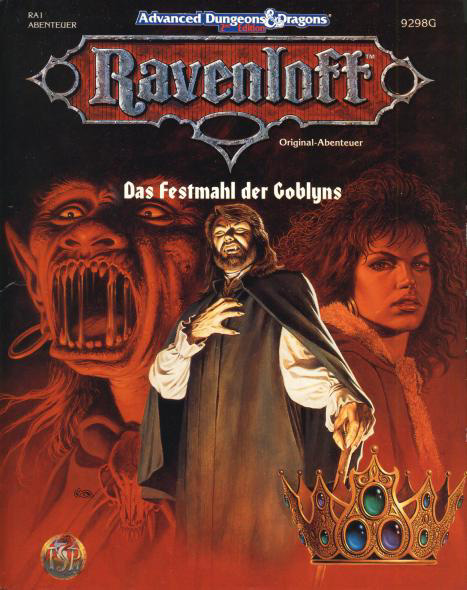 TSR D&D/AD&D Fantasy-Rollenspiele Archive: RA1 Das Festmahl der Goblyns