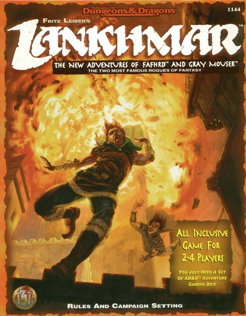 TSR Dungeons & Dragons Archive: Lankhmar: The New Adventures of Fafhrd and Gray Mouser