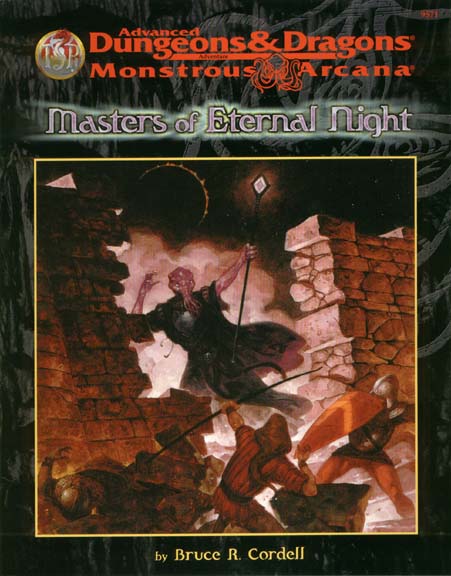 TSR Dungeons & Dragons Archive: Monstrous Arcana: Masters of Eternal Night