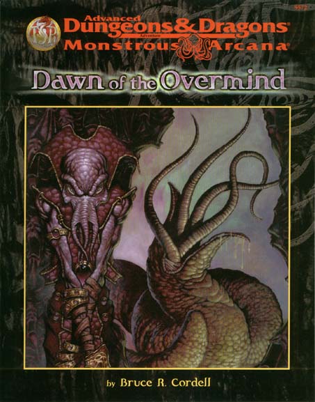 TSR Dungeons & Dragons Archive: Monstrous Arcana: Dawn of the Overmind